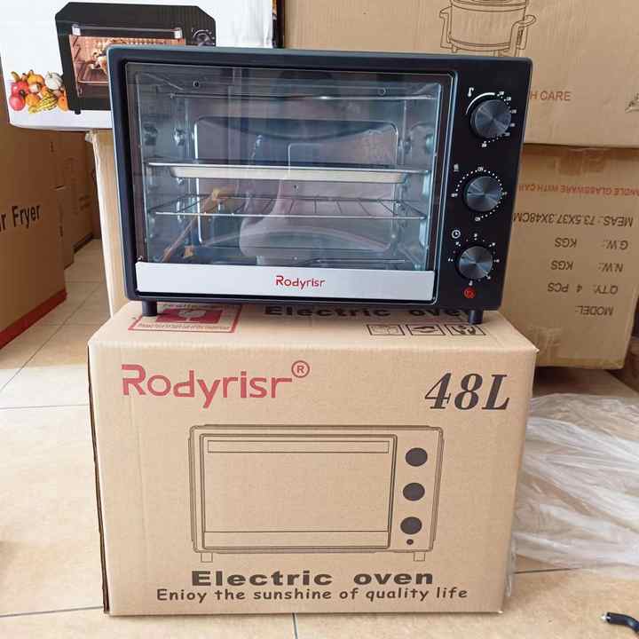 Multifunctional Three-layer Upper and Lower Heating Countertop Large Oven 48 Litre Home or Commercial Kitchen Oven