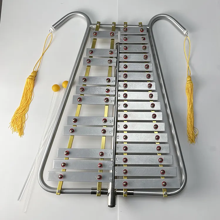 Metallophones glockenspiel xilofone lira harpa para instrumento musical