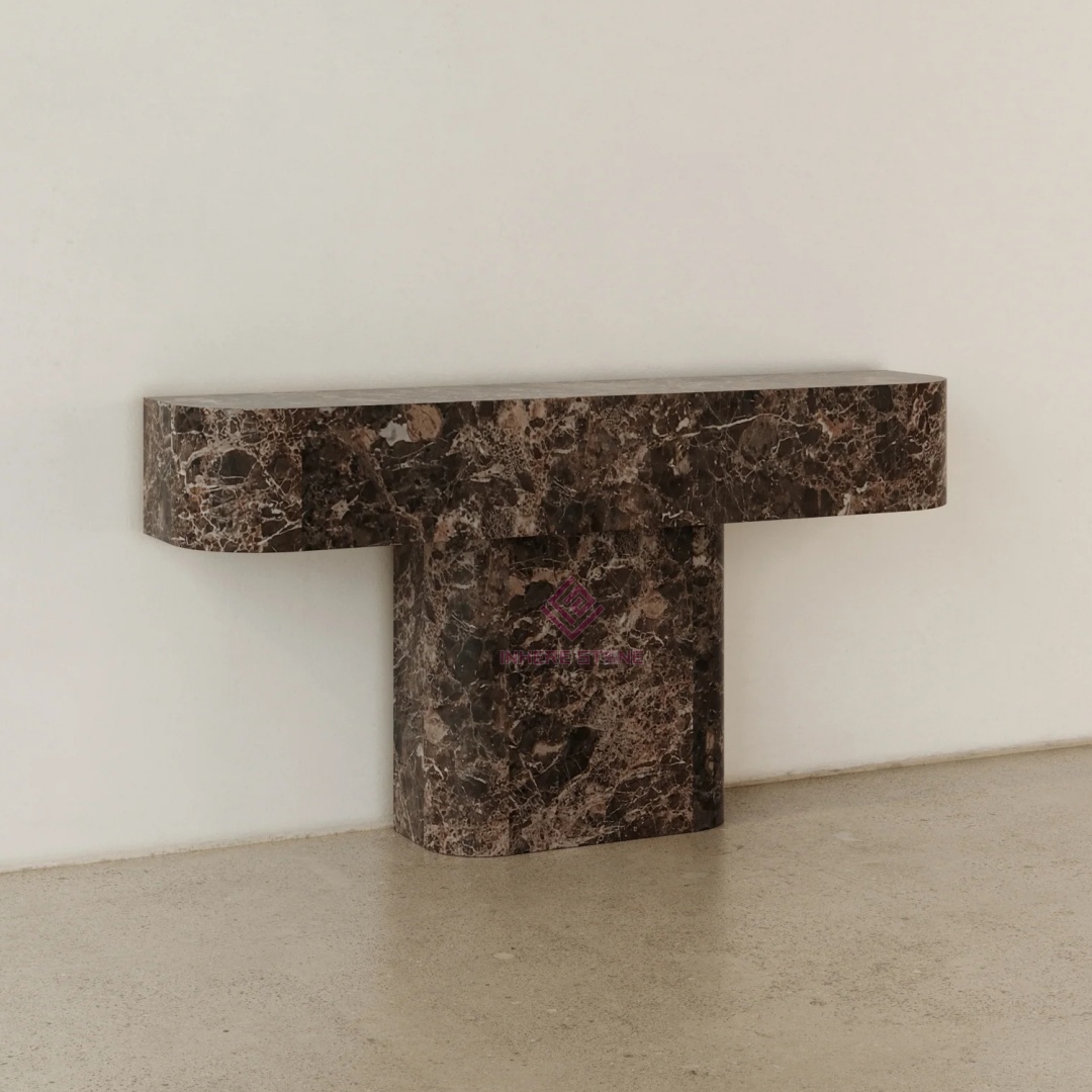 Dark Emperador Console-320 W x 1500 L x 785 H (mm)