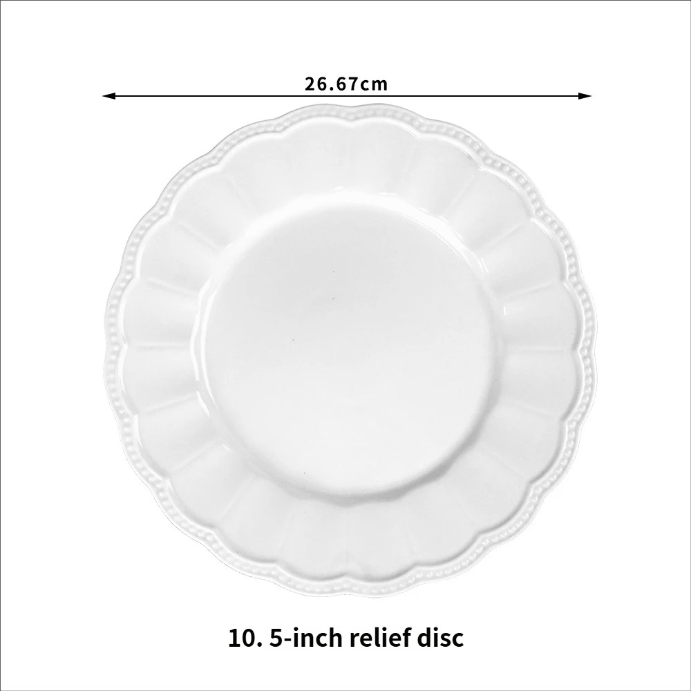 Blanco 10,5 pulgadas