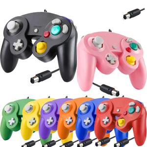 จอยสติ๊กมือถือแบบมีสายสำหรับ GameCube USB ควบคุมอุปกรณ์เสริมสำหรับเกมแบบย้อนยุคสำหรับ Wii vibration จอยสติ๊กแบบใช้มือถือสำหรับ NGC GC controle สำหรับพีซี - Product Image 1