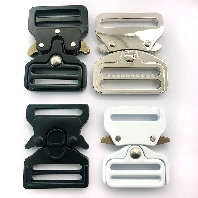 Hebillas de metal de Liberación lateral de diferentes colores, proveedor de China directo de fábrica