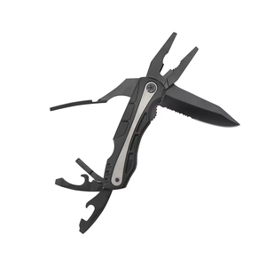 Sửa chữa xe đạp đa chức năng plier chiến thuật gấp dao ngoài trời Multitool nhôm xử lý răng cưa hàm Metric cho cắm trại - Product Image 5