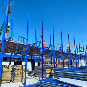 Özel modüler kolayca monte geçici K tipi şantiye ev emek prefabrik ev kamp prefabrik ev - Product Image 2