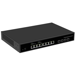 Sunsoont 4*10G SFP-Netzwerk-Switch mit RJ45 8*10G SNMP QoS-Funktionen für den Büro einsatz - Product Image 4