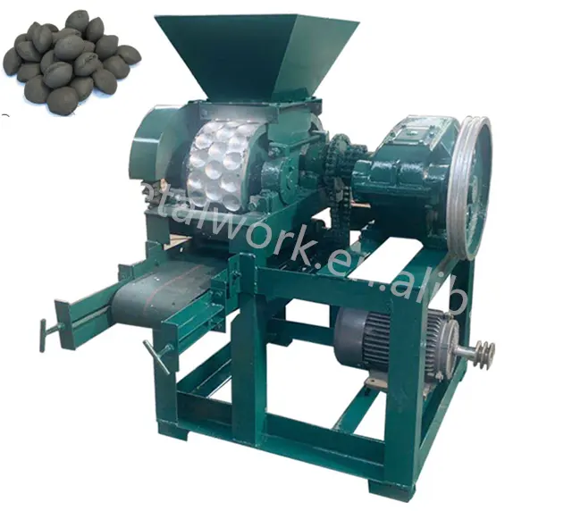 लकड़ी का कोयला बनाने की मशीन/कोयला ईट मशीन/बिक्री के लिए गेंद प्रेस
