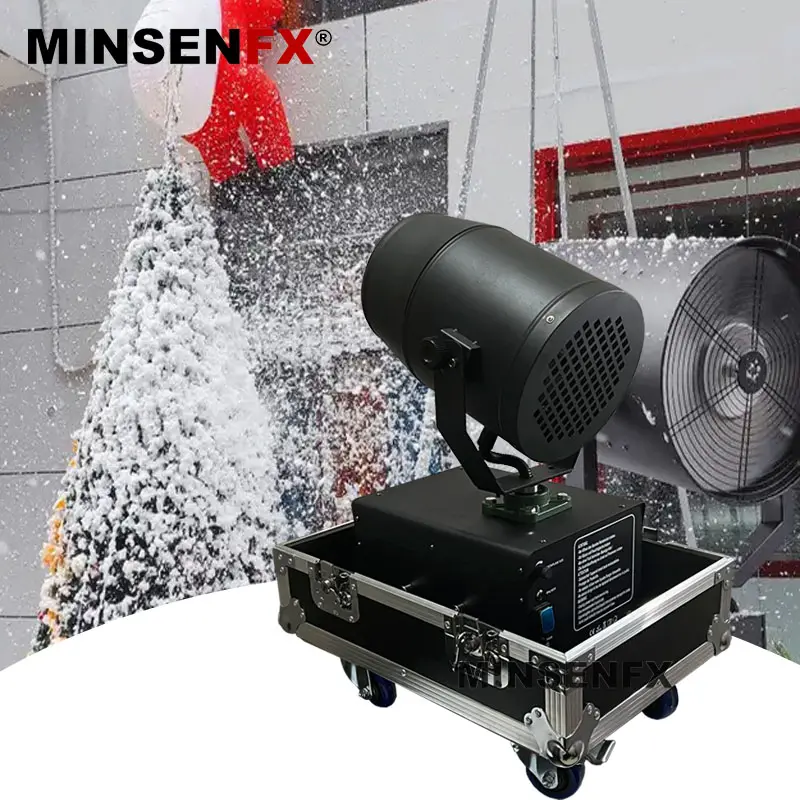 クリスマスフェスティバルパーティーイベント用のMINSENFX2000W回転式人工除雪機