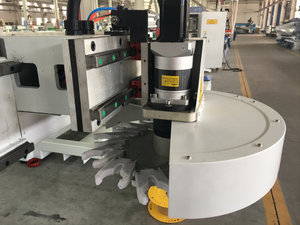 Hina mesa de trabajo de carga y descarga automática nuevo enrutador de máquina de corte CNC ATC anidado automático