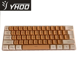 电脑有线键盘60% RGB背光61键机械游戏键盘 - Product Image 2