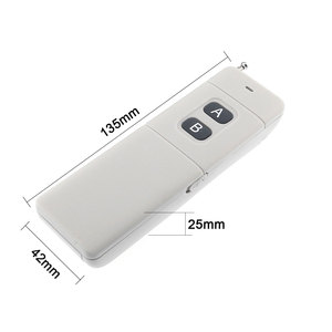 เครื่องส่งสัญญาณควบคุมระยะไกลแบบ2ปุ่ม RF กำลังสูง433MHz 5km แบบสากลไร้สาย - Product Image 4