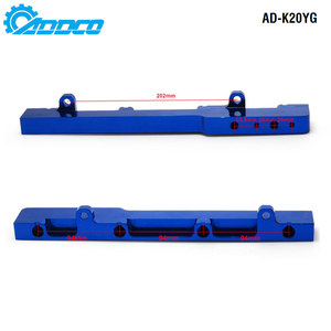 ADDCO para Honda Acura Racing Sport K-Series K20 DC5 EP3 Billet aluminio alto flujo montaje de riel de combustible azul AD-K20YG - Product Image 3