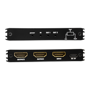 Xput 8K 1x2 HDMI 2,1 Splitter Pantalla de monitor dual HDMI 2,3 Splitter para Xbox PS4 Divisores y convertidores de Video 1 en 2 salidas - Product Image 2