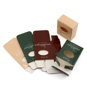 Thấp moq tùy chỉnh bao bì mỹ phẩm Hộp Tùy chỉnh in ấn logo xà phòng hộp với cửa sổ - Product Image 4