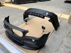Bmwシリーズ7F01F02フロントバンパーリップリアディフューザーサイドスカート用PDスタイルボディキット車体キット - Product Image 6