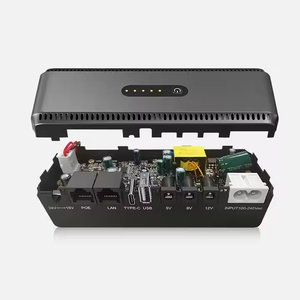 SHANPU Mini UPS Fuente de alimentación Nuevo diseño 8800/10400mAh 5V/9V/12V POE 15V/24V WiFi Router Salida de entrada monofásica - Product Image 4