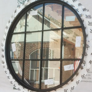 High Quality Steel Fixed <strong>Window</strong> Picture <strong>Window</strong> with Grill Design Attached to Its Surface for Decorative Purpose - Product Image 6