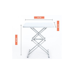 Bán Buôn Tùy Chỉnh Văn Phòng Hiện Đại Đồ Nội Thất Bằng Gỗ Màu Trắng Của Nhãn Hiệu Chiều Cao Có Thể Điều Chỉnh Có Thể Gập Lại Đứng Bàn - Product Image 6