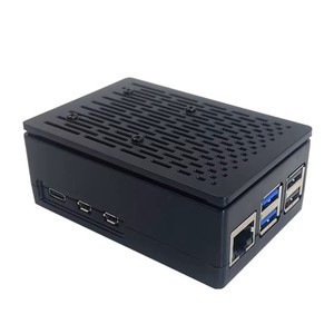 Chengsuchuang ABS Plastic Shell with Heatsink for <strong>Raspberry</strong> <strong>Pi</strong> 5 <strong>Case</strong> - Product Image 1