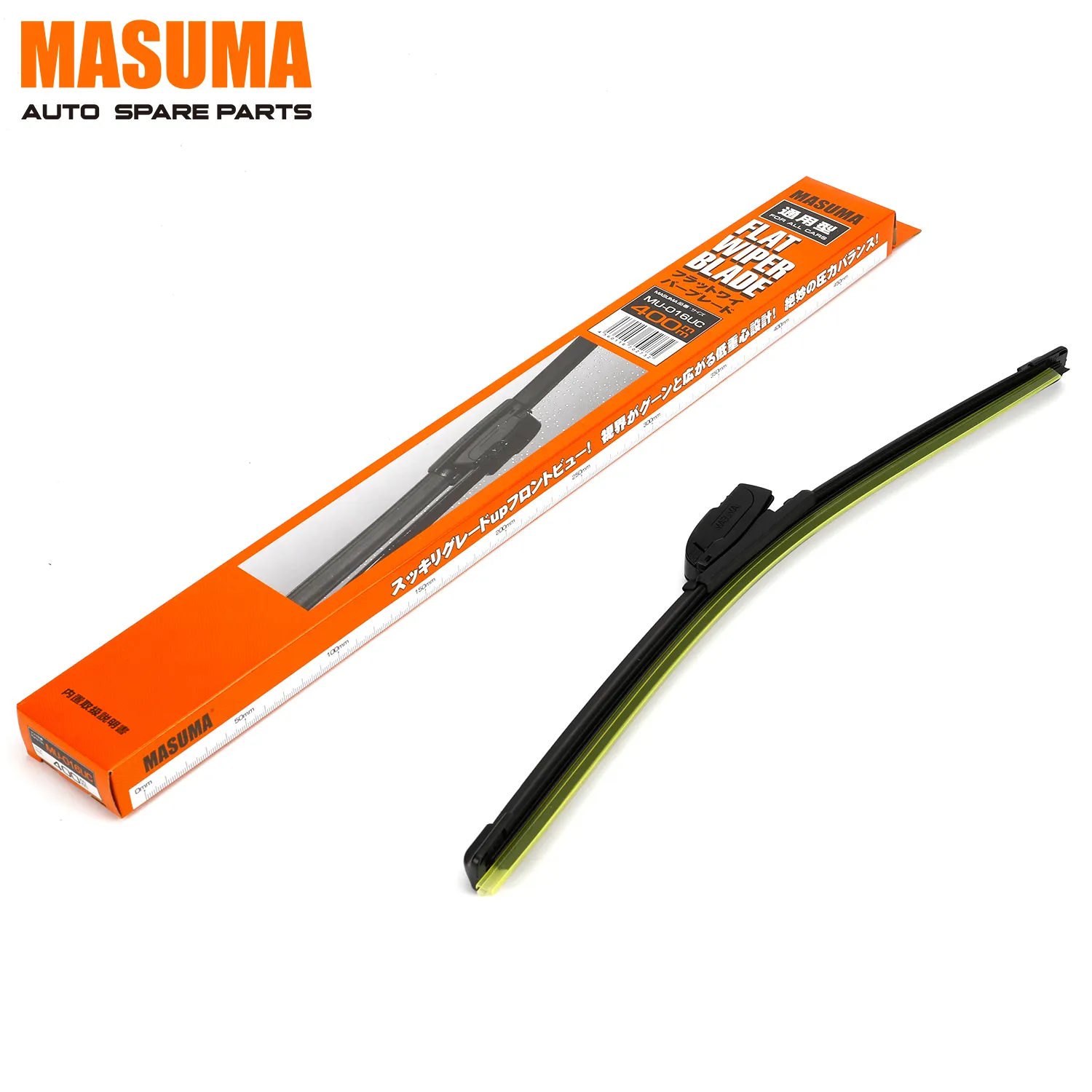 MU-016UC-Hoja de limpiaparabrisas de silicona, accesorio para vehículos, fabricante Masma