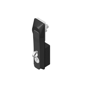 Veri merkezi dağıtım kutusu için salıncak kolu basma düğmesi kontrol paneli ile çinko alaşımlı 3 noktalı dolap kapı kilidi - Product Image 4