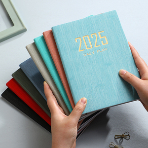 <strong>2025</strong> Soft PU Cover A5 Agenda Book Time Management Plan <strong>Notebook</strong> Notepad Planner <strong>Notebook</strong> - Product Image 6