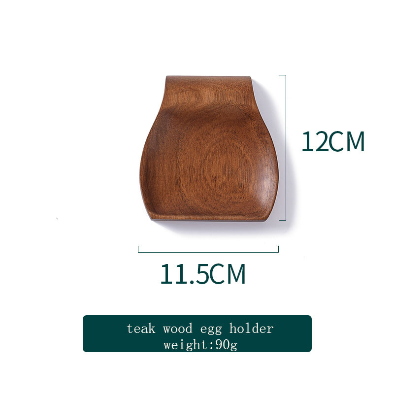 Supporto per utensili in legno di Teak 12*11.5cm