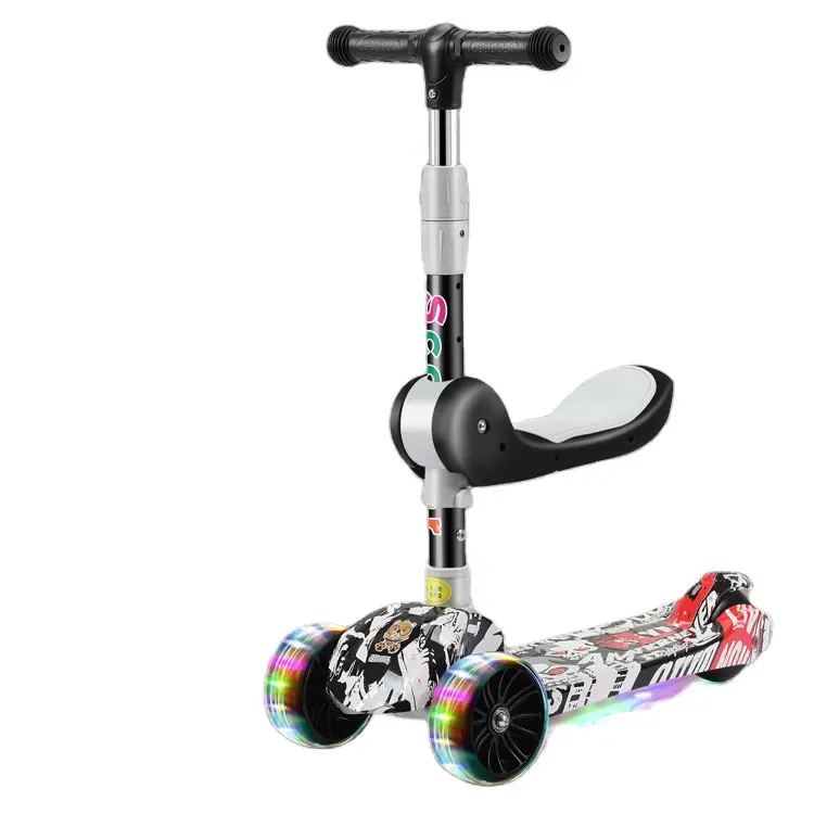 Low Price 3 wheel scooter kick scooters for 2-10 years children scooter