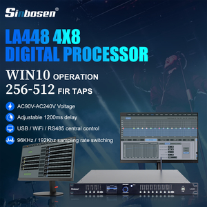 LA448ラウドスピーカーfirフィルター4入力8出力プロフェッショナルデジタルdspオーディオプロセッサー - Product Image 1