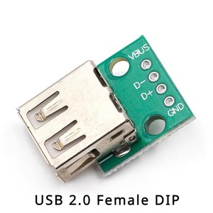 Digitare un adattatore adattatore USB femmina per immergere 2.54MM per connettore Arduino