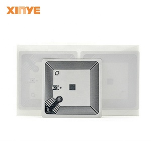 Kunden spezifische weiße RFID-Aufkleber Factory Square Antenna <span class=keywords><strong>HF</strong></span> Programmier bar 13,56 MHz ISO15693 für <span class=keywords><strong>ICODE</strong></span> <span class=keywords><strong>SLI</strong></span> Blank NFC <span class=keywords><strong>Tag</strong></span> Access - Product Image 4