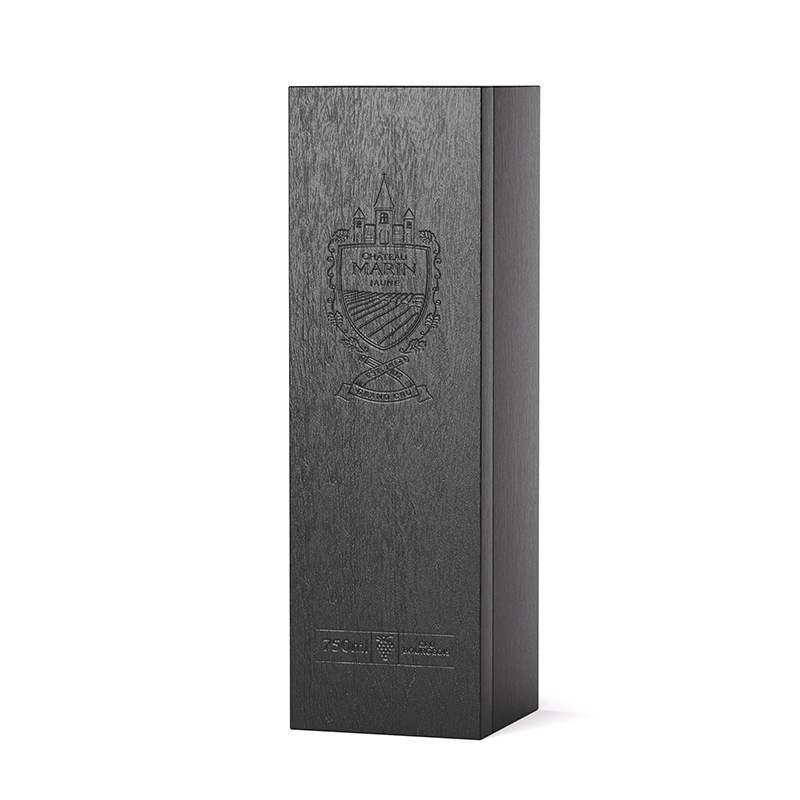 Single solid wood wine box