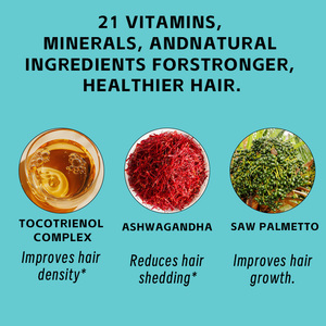 High Quality Hair Growth Capsules for Men with Ashwagandha and Saw Palmetto Improve Hair Growth Help Reduce Hair Shedding - Product Image 3