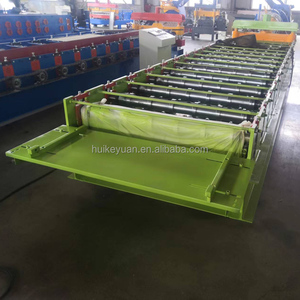 Kleine Golfvormende Hydraulische Dakpaneel Geglazuurde Tegelmachine - Product Image 4