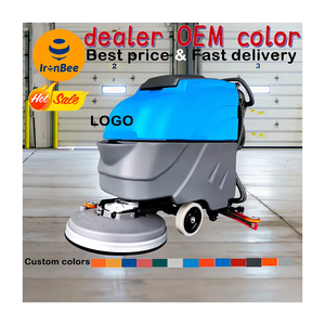 Ironbee jx60 giá tốt nhất nhà máy whosale sàn làm sạch máy bê tông Scrubber gạch làm sạch máy sàn Scrubber với CE - Product Image 1