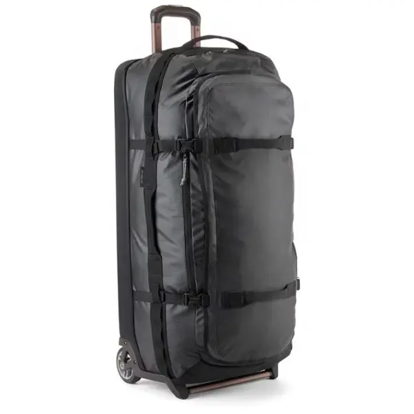 Tas travel tas troli olahraga, Besar, dengan roda, tas koper tahan air, tas troli olahraga lembut, tas perjalanan dengan roda dorong 26 inci