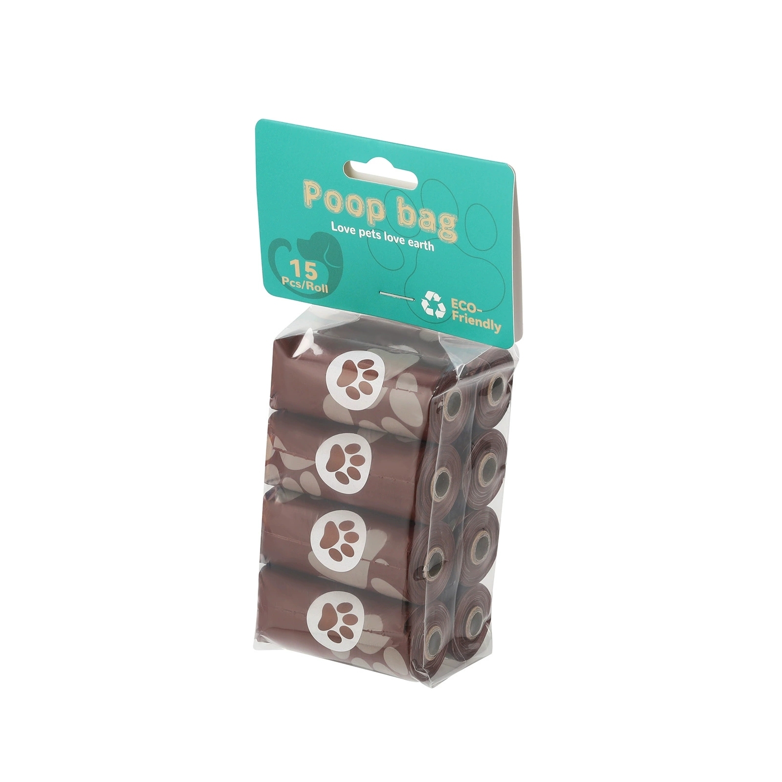 Chocolat 8 rouleaux marron