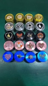 Hot-Bán Hiện Đại 50/63Mm Hợp Kim Nhôm Thảo Mộc Máy Xay Kim Cương-nạm Mới Nhẹ Hơn & Cho Hút Phụ Kiện - Product Image 6