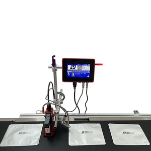 YAOMATEC 12.7MM Automatischer Chargencode-Druck Tinten strahl maschine Industrieller Online-Thermo tinten strahl drucker auf Kunststoff flaschen metall - Product Image 3