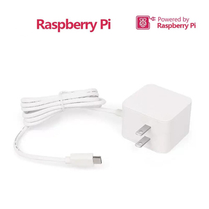 Official <strong>Raspberry</strong> <strong>Pi</strong> 5 <strong>Power</strong> Supply 27W USB-C Adapter 5.1V 5A with PD Standard Support - Product Image 3