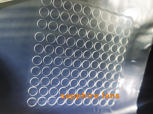 Al2O3 saf ve şeffaf tek kristal formu için sentetik safir pencereler - Product Image 3