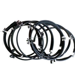 ที่แขวนสแตนเลสหนีบท่อ EPDM หนีบคอลัมน์หนีบกับ<span class=keywords><strong>1</strong></span>/2 "หญิง NPT