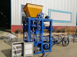 Completamente automatico cemento cemento costruzione di pavimentazione cava mattoni e blocco che fa macchine macchine da costruzione - Product Image 5