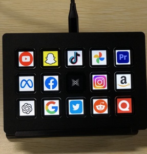 15-<strong>key</strong> Customizable Multifunctional Game <strong>Keyboard</strong> Fully Customizable LCD <strong>Keys</strong> to Control Your Apps and Tools Like Stream Deck - Product Image 2