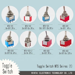 Wintai-Tech China 3-<strong>Way</strong> Toggle Switch <strong>on</strong> Off Momentary Toggle Switch Pcb Mount 3 Pin Pcb Toggle Switch Manufacturer - Product Image 2
