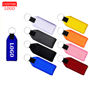 Design personalizado promocional flutuante chaveiros impermeável malha mergulho Neoprene flutuabilidade chaveiro para Boating