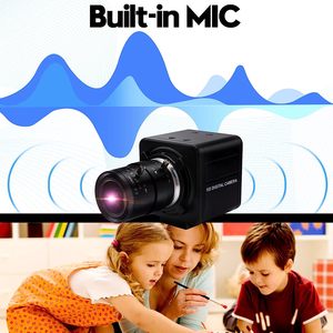 ELP 260fps fotocamera USB Zoom ottico Webcam, 2mp FHD 1080P Varifocal Webcam obiettivo Zoom manuale, Raspberry Pi Mac USB Web Cam