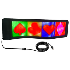 App Control Flexible LED-Schilder Programmier bare Nachrichten Scrolling-LED-Schilder anzeige für Autos Digital anzeige LED-Matrix-Panel - Product Image 5