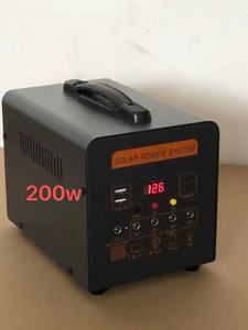 热卖7000毫安时100瓦太阳能储能系统集成家用太阳能系统混合动力