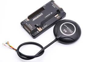 APM2.8 APM 2.8 Controller di volo ardupilot + 6M gps integrato Compas 2.5 2.6 aggiornato con involucro per Multicopter Quadcopter RC