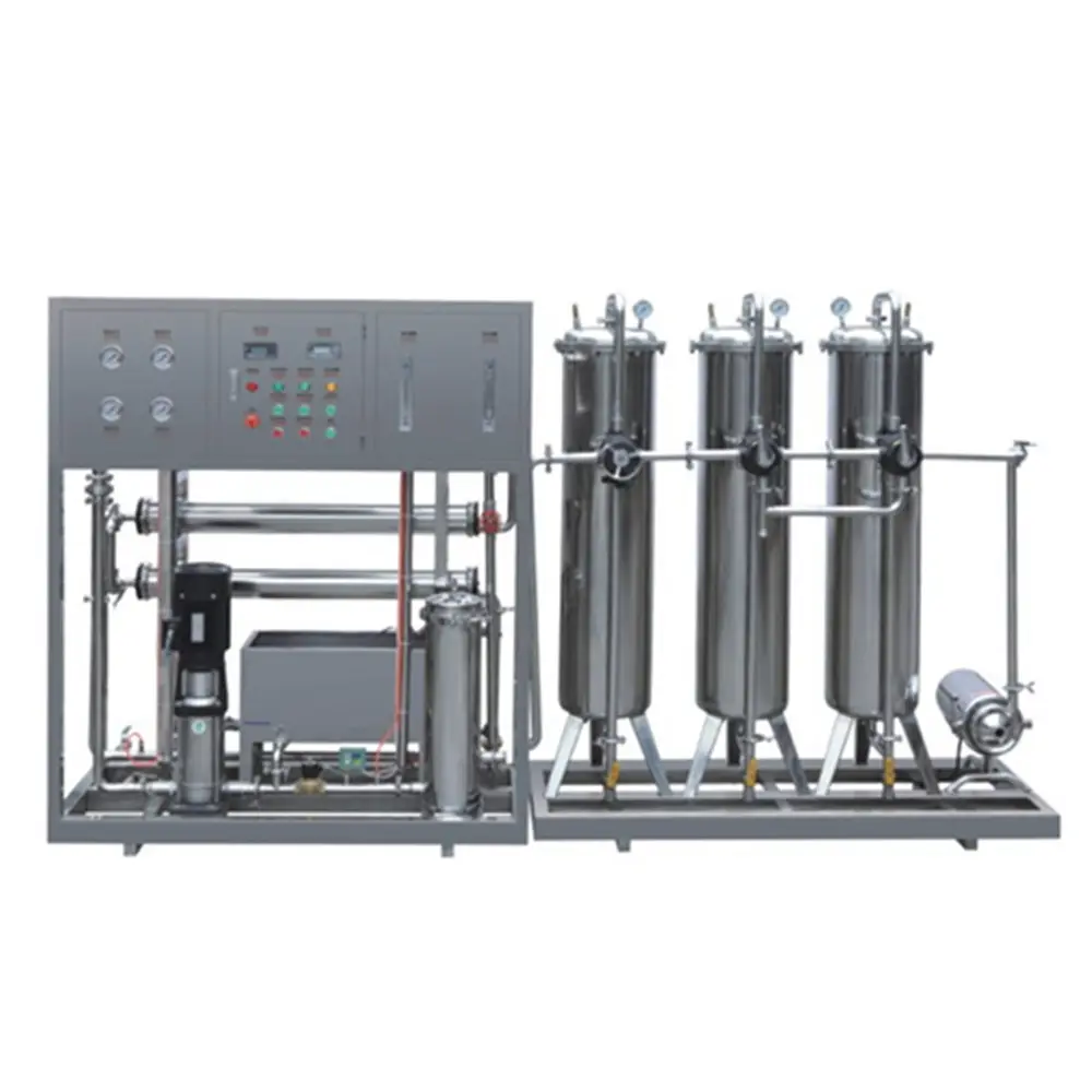Máquinas purificadoras de agua, máquina de tratamiento de agua SS304, 3000LPH